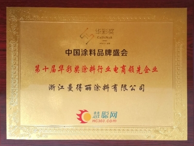 2016-7-7華彩獎涂料行業電商領先企業